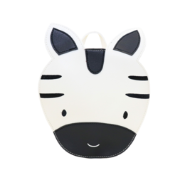 Adjustable animal shoulder bag for children - Aiko the zebra