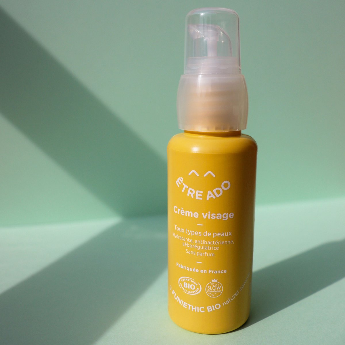 Crema facial seborreguladora antibacteriana hidratante Cosmos Organic