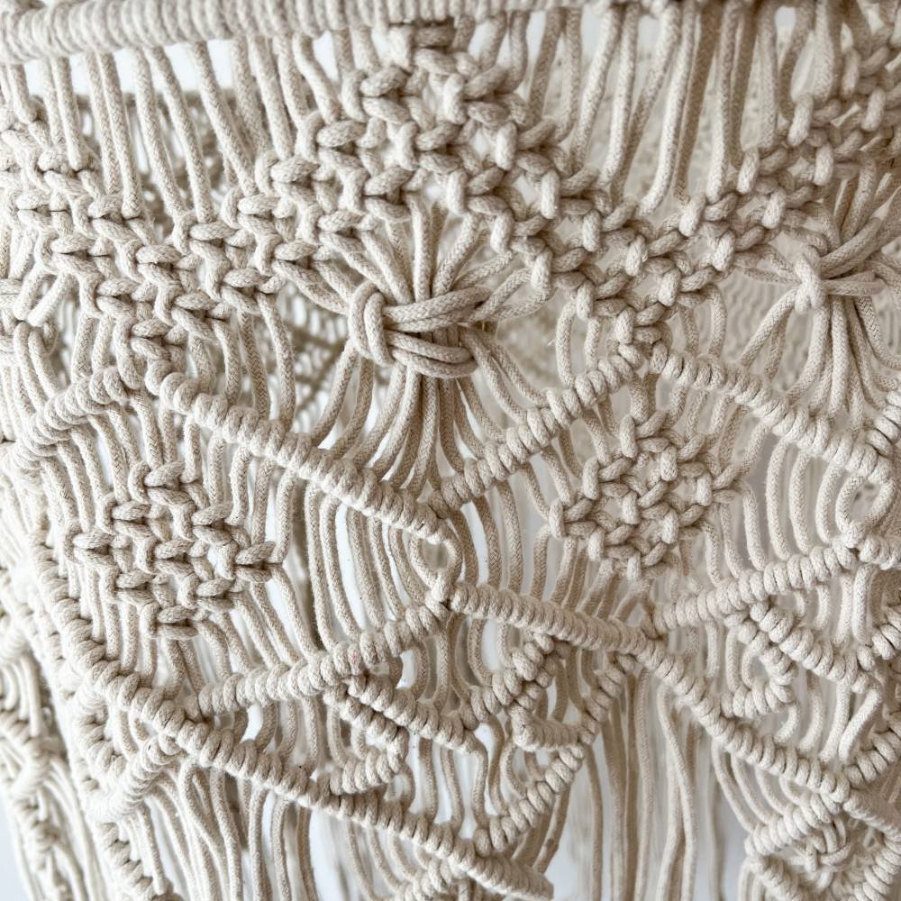 Pantalla de macramé XL | Ascua