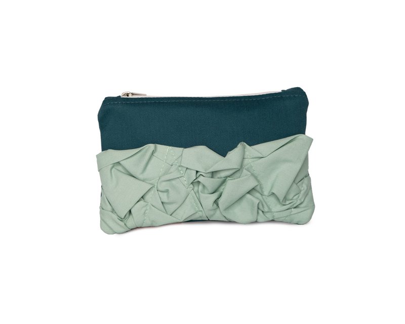 Boho makeuptaske med flæser