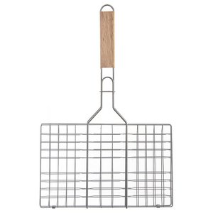Grill -mand metaal 35x55 cm