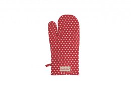 Guanto Pois rosso 16,5x33 cm Isabelle Rose