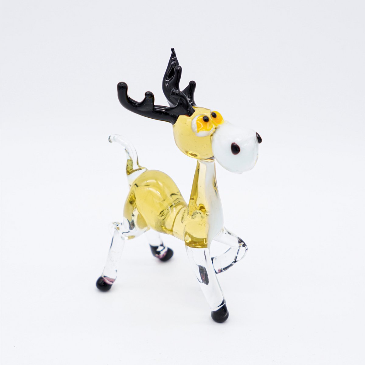 Reindeer glass animal