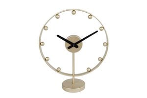 Uhrkugeln goldfarbenes Metall 39x33x12cm