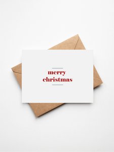 Weihnachtskarte | Fröhliche Weihnachten