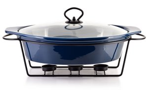 MODERNE KÜCHE Gefäß mit Heizung 2,6L 34x25xh17cm