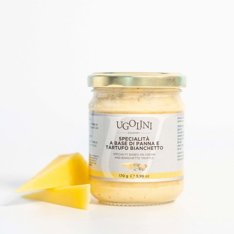 Glutenfreie Sahne und Bianchetto-Trüffelcreme 170 gr