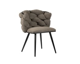 Klippestol taupe (sæt med 2)