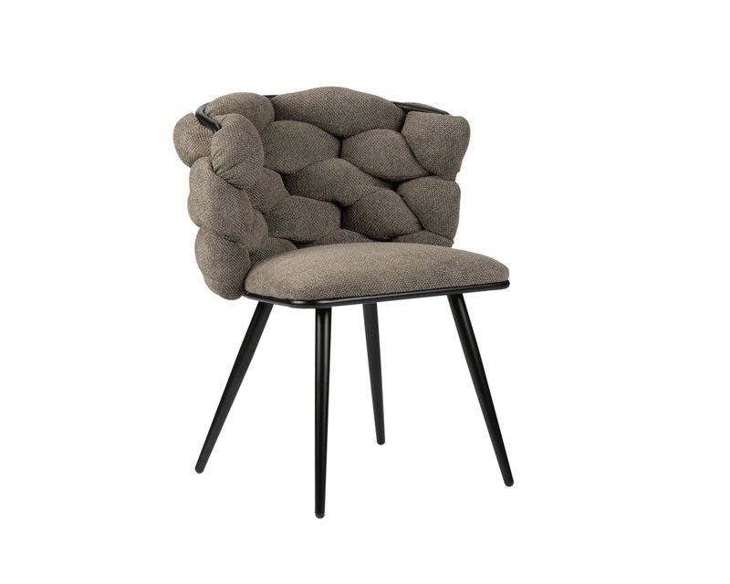Klippestol taupe (sæt med 2)