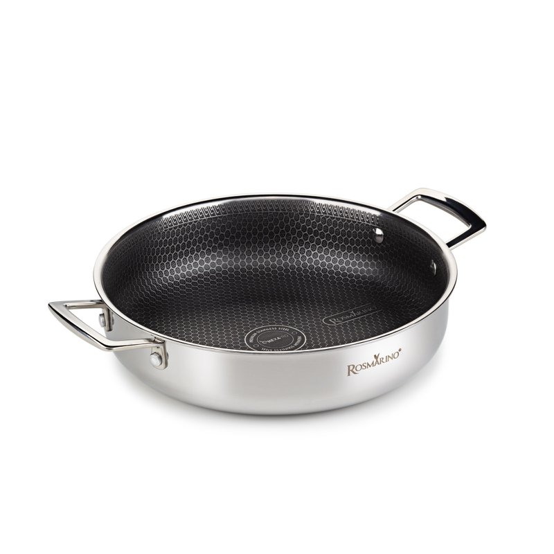 Rosmarino - Hexapro low frying pan with lid - 28cm