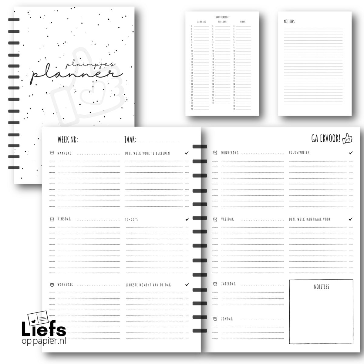 Agenda Plumpjes - couverture rigide