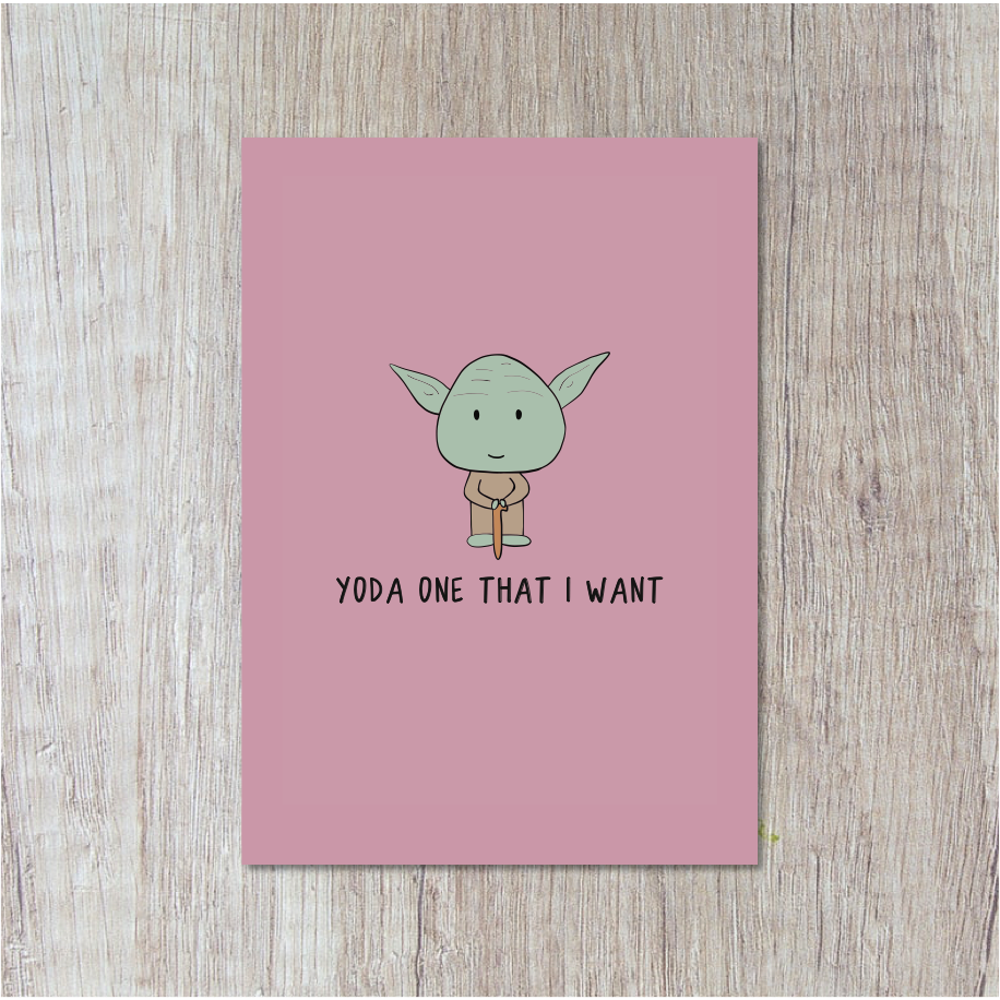 Postcard | Yoda