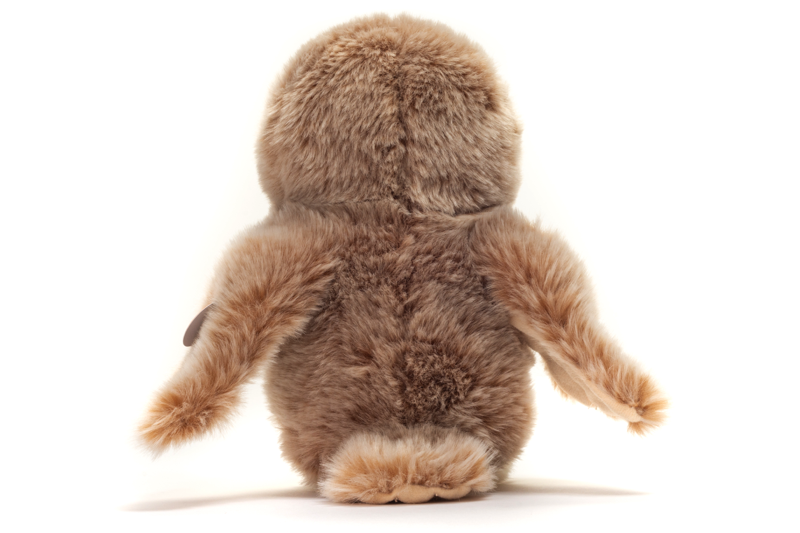 Gufo beige 20 cm - peluche - animale di pezza