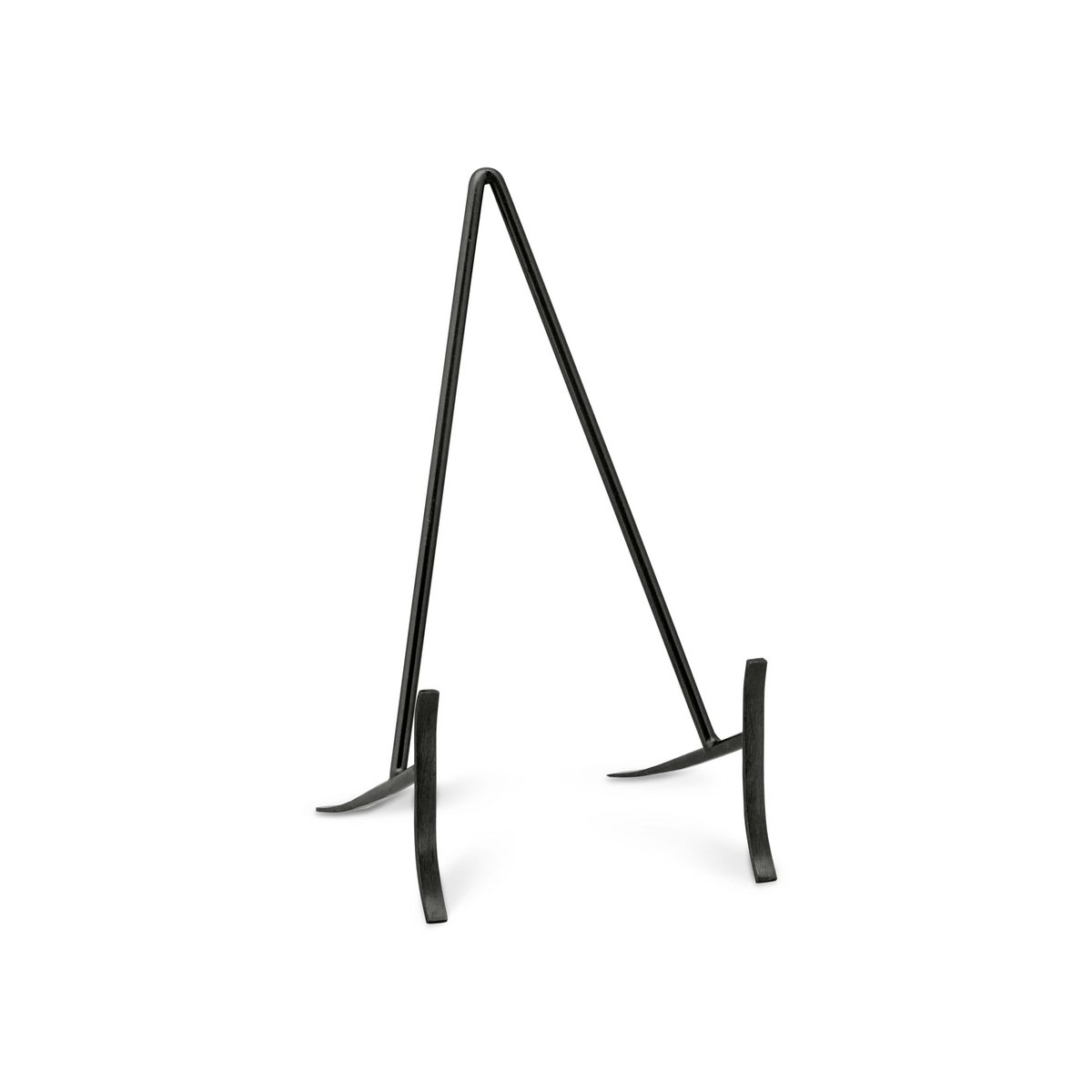 Set/2 Plate Stand Small Black 11x20cm