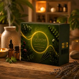 Aromatherapie-Adventskalender – 24 Tage Wohlbefinden: Diffusoren, reine ätherische Öle, Synergien und Zubehör – Premium-Geschenkbox