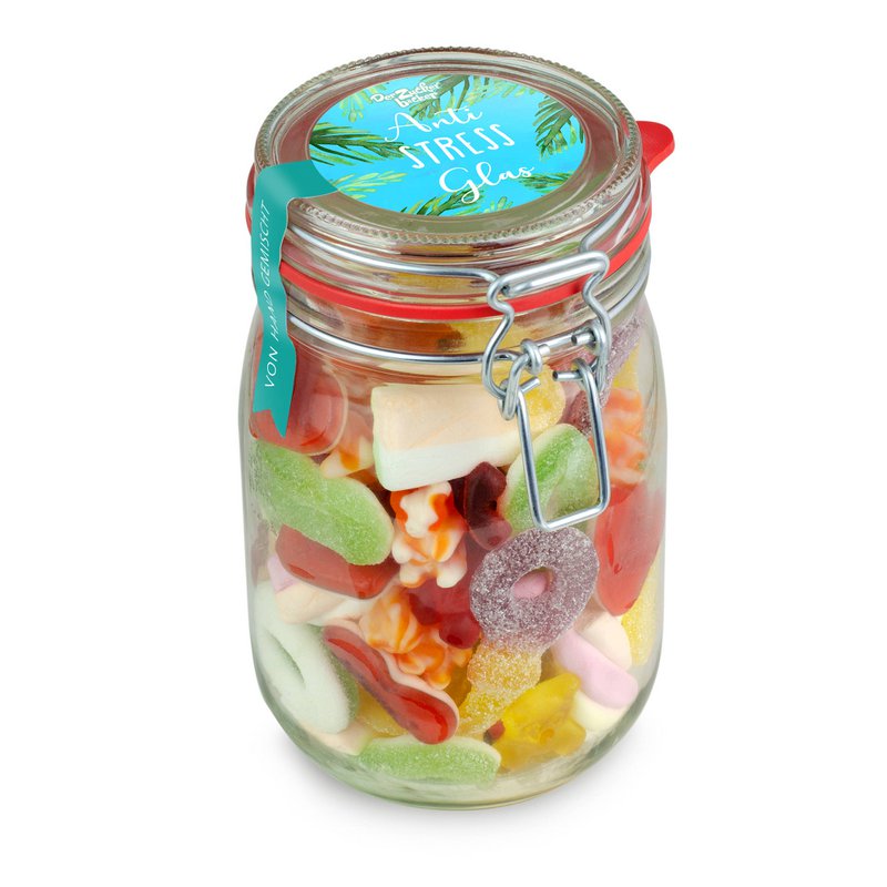 Midi Glass Anti Stress Colorful Candy Mix Gift