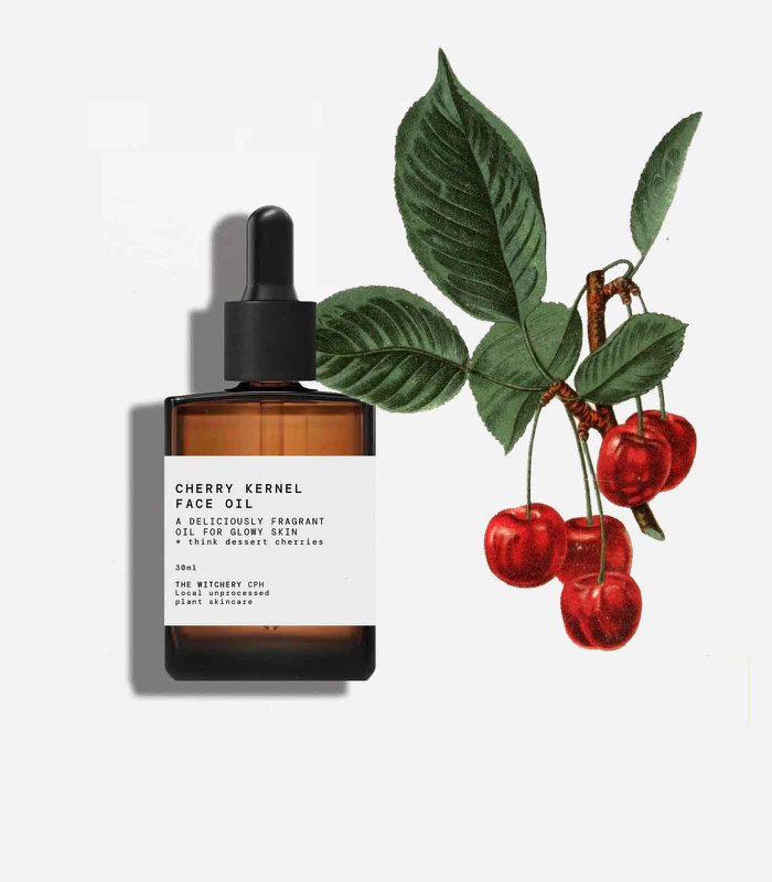 Olio viso al nocciolo di ciliegia