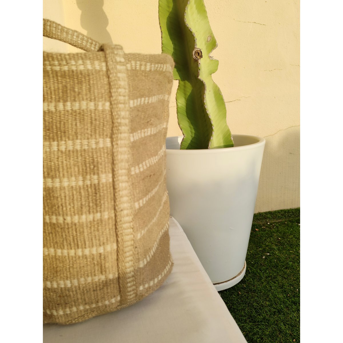PANIER JUTE XXL 60X43CM