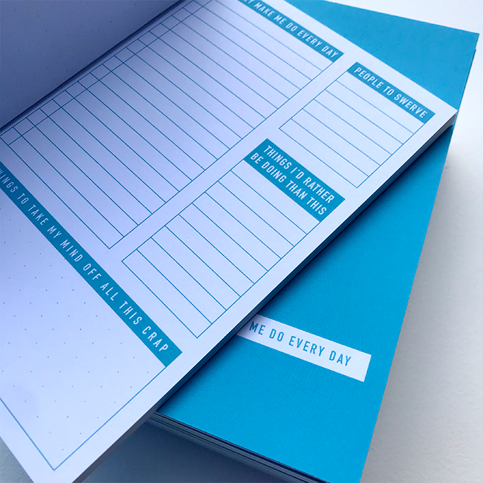 'Shit They Make Me Do Every Day' A6 Planner