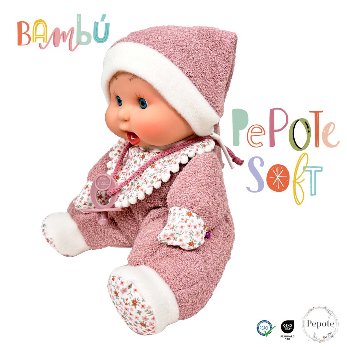 PEPOTE SOFT BAMBOO DISPLAY PUPPE 8 EINHEITEN