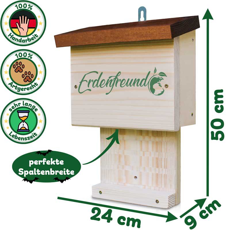 Skrzynia dla nietoperzy ERDENFREUND® Villa, bardzo duża