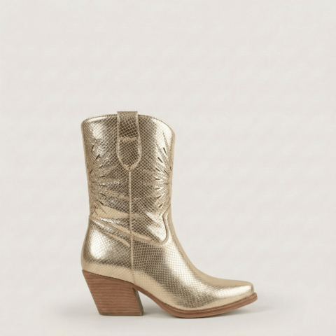 Rio Nova Lizard Texan Ankle Boots