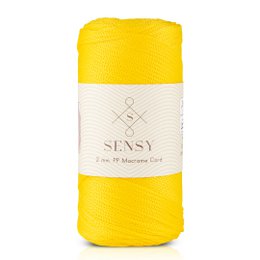 Sensy Premium 2 mm - 251 yards 100% polyester macrame ledning