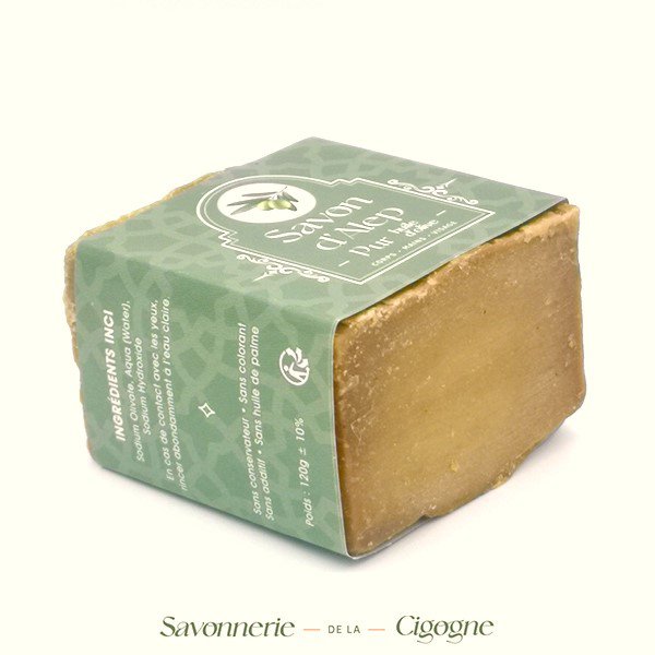 Alepposæbe lille ren olivenolie 120g