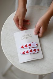 pinzas para el cabello dia de san valentin