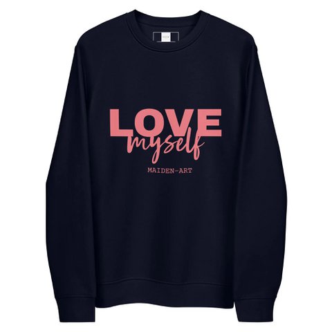 LOVE Myself Eco-sweatshirt, uniseks