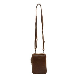Lederhandytasche für Damen und Herren mit verstellbarem Schultergurt in 5 Farben