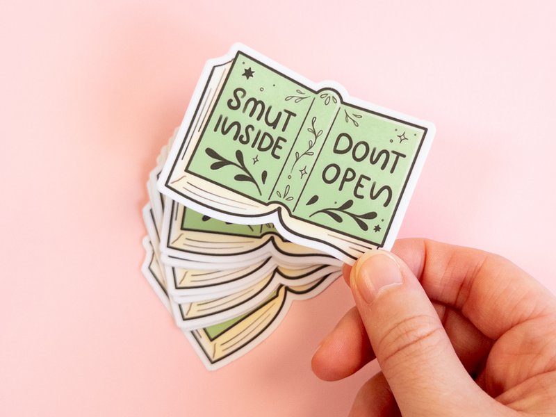 Smut Inside Don't Open Sticker