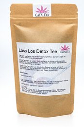 LET GO-DETOX TEA, the herbal tea blend with green tea matcha, ginger and lemongrass helps you detoxify your body and gain energy 50g