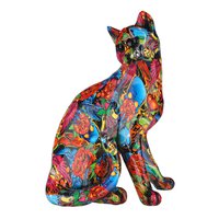 Poly cat street art