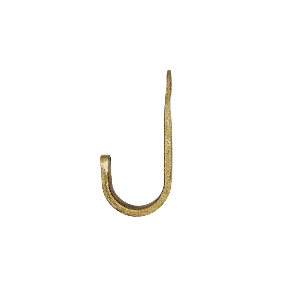 Coat Hook Round brass, Brut Homeware