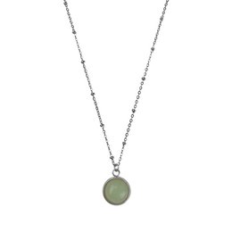 Ketting Aventurijn Steen - Zilver