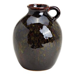 Vase, Krug aus Keramik Grün (B/H/T) 19x24x19cm