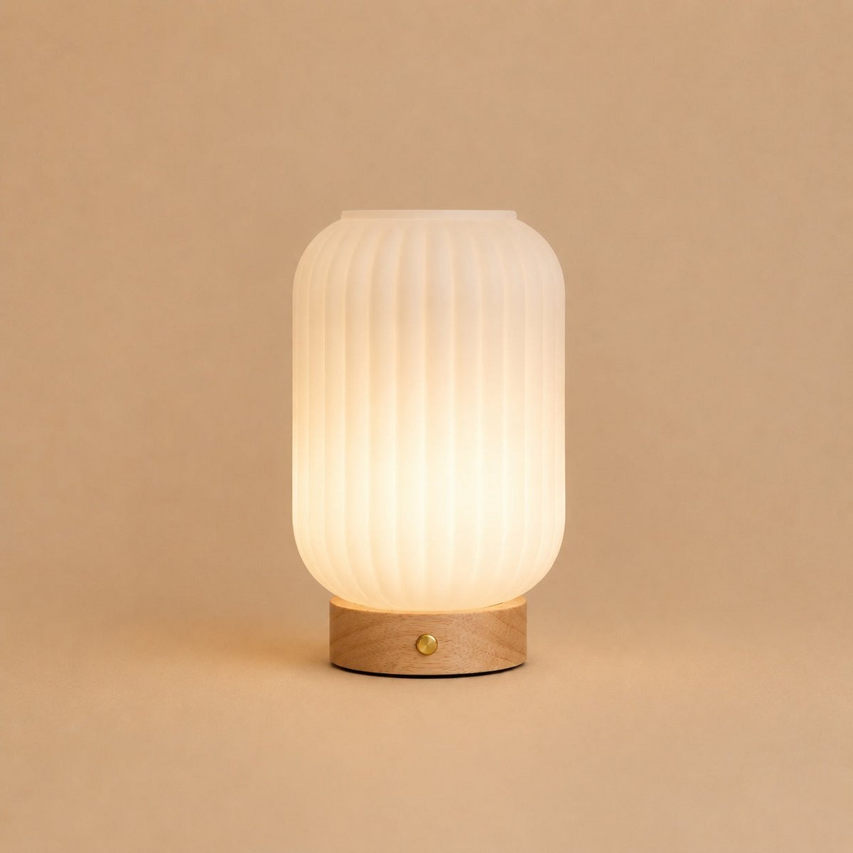 Lampada ricaricabile Lilly Marrone Chiaro