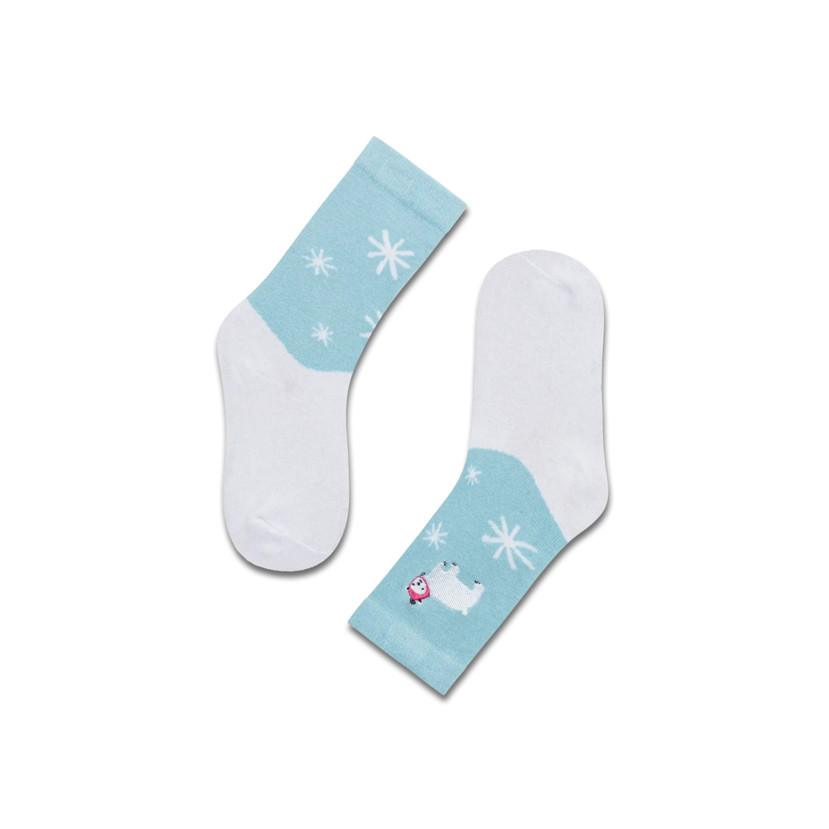koaa – Peppa Wutz « Winter Time » – Easy Chaussettes bleu/blanc