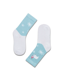 koaa – Peppa Wutz « Winter Time » – Easy Chaussettes bleu/blanc