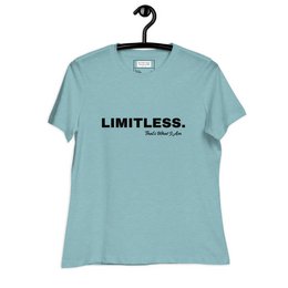 Camiseta Mujer LIMITLESS Camiseta Relajada Mujer