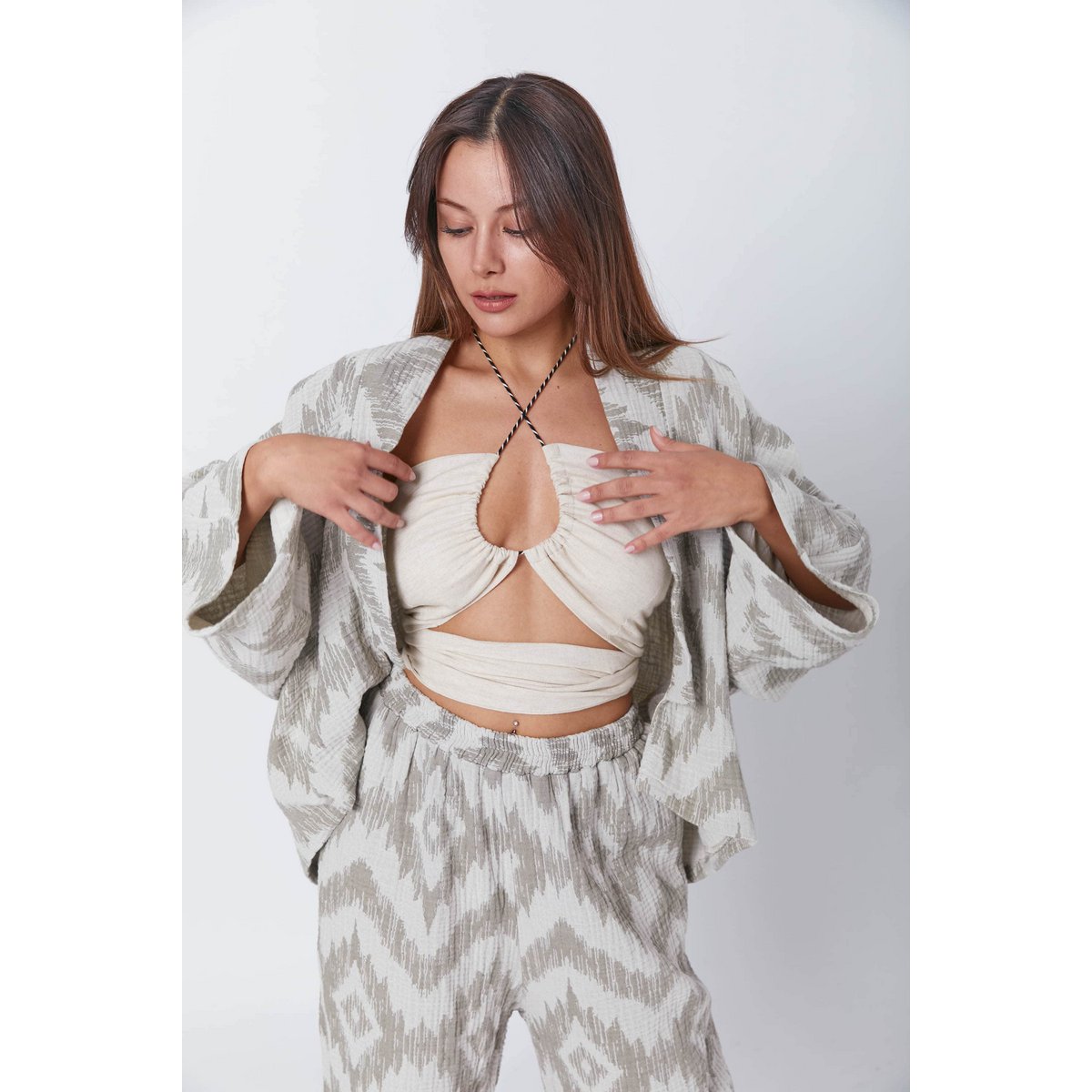 Guru Green Muslin Jacket