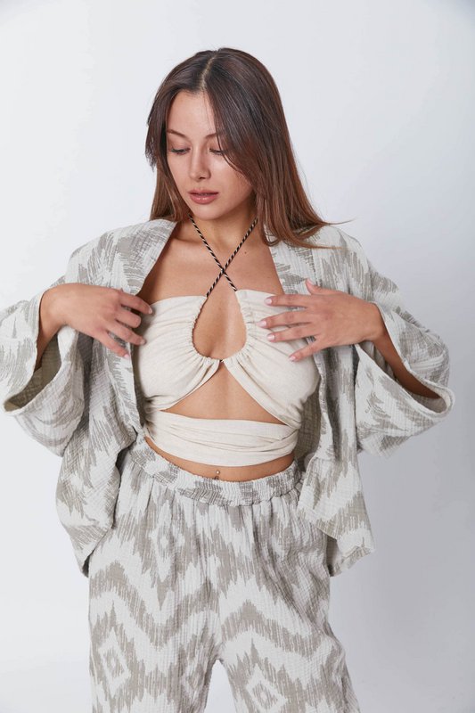 Guru Green Muslin Jacket
