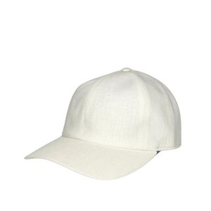 White Linen Baseball Cap | Clean Minimalist Cap | Summer Essential