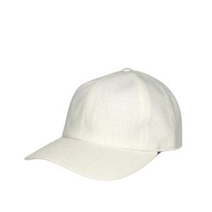 White Linen Baseball Cap | Clean Minimalist Cap | Summer Essential