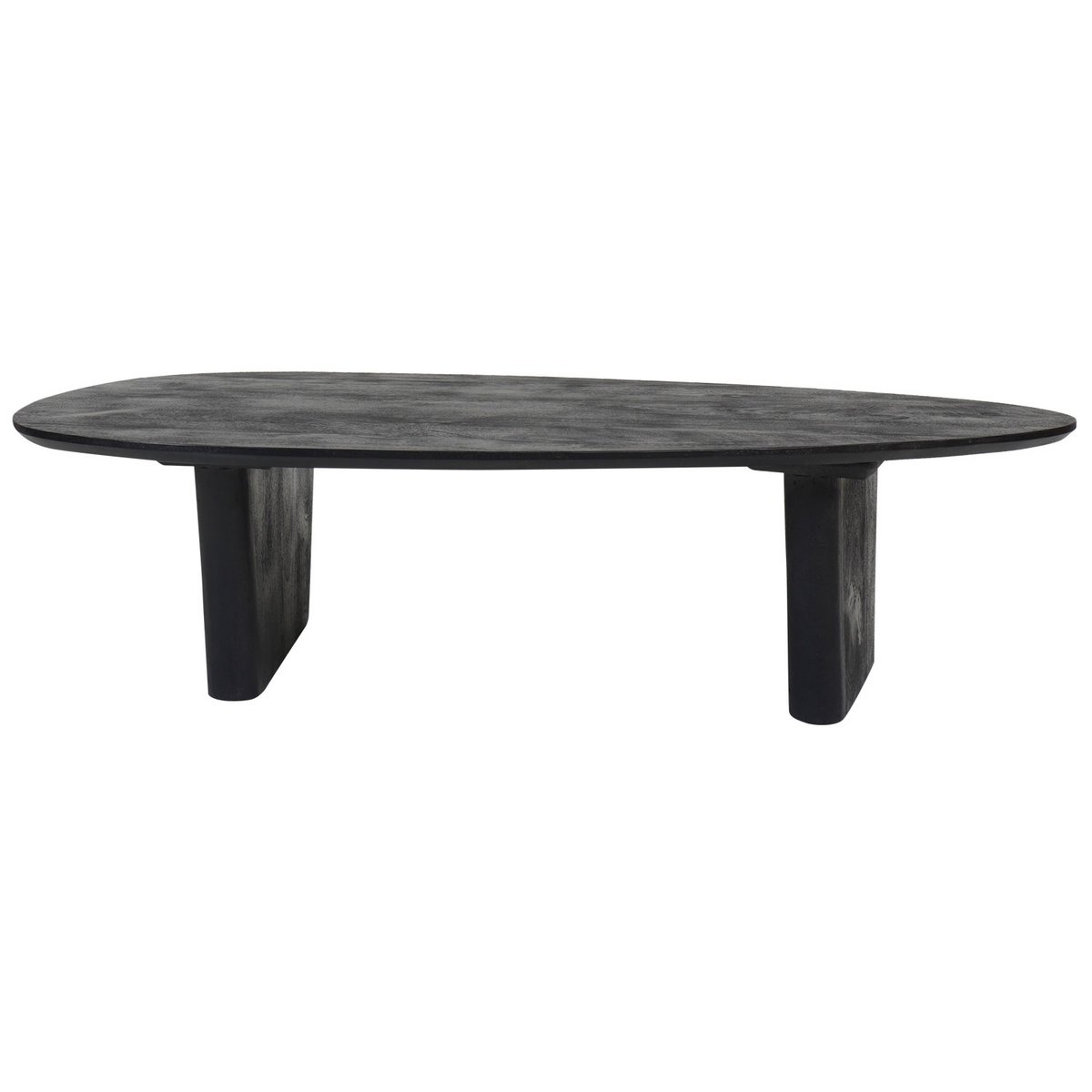 Coffee table Rudo 135 x 75 cm - Black Mango wood