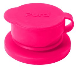Pura sportsflaske 850 ml + pink swirl ærme