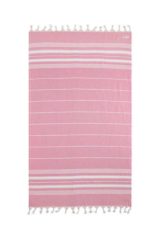 Captain & Mermaid® Strandtuch Basic 170x100cm (Rosa)