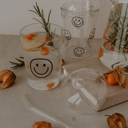 Glass lid for drinking glass (PU = 6 pieces)