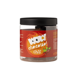 Chili Chokolade Trøfler Gavekrukke 130g | Krydret gourmetchokolade